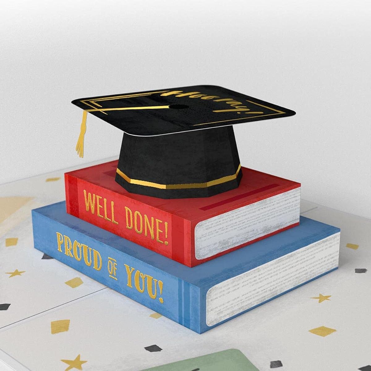 Lovepop Congrats Grad! Graduation Card 5 x 7 Inch Pop Up Card Class of 2023 Gift 3D Greeting Card with Envelope