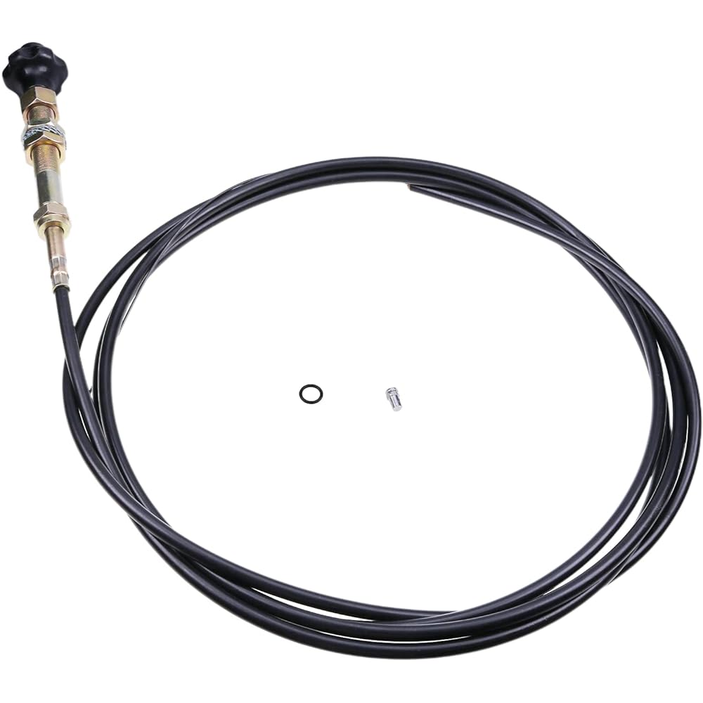 JZGRDN 15ft Byers Heavy Duty Vernier Locking Throttle Cable VCGTX15 Truck Equipment