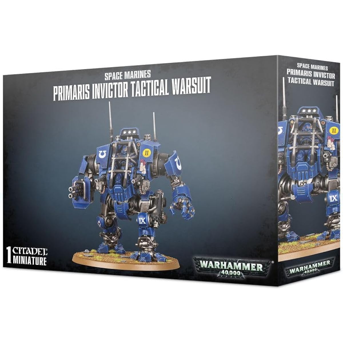 Games Workshop Warhammer 40k - Space Marine Primaris Invictor Tactical Warsuit, 99120101264