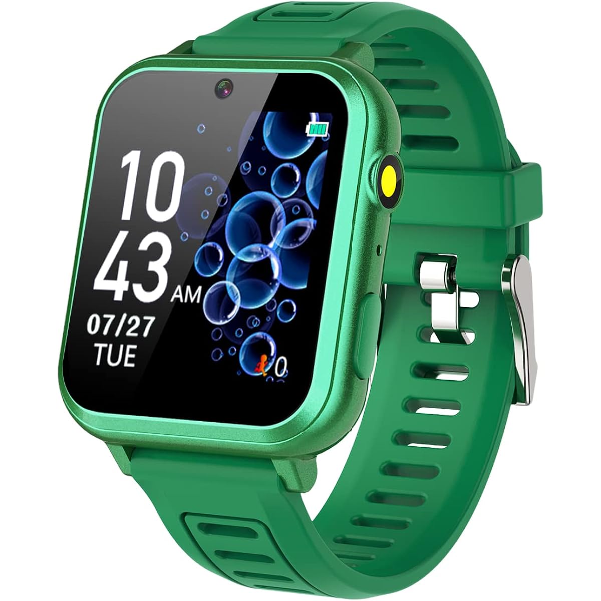 Kids Game Smart Watch for Boys with 16 Puzzle Games Camera Video Player Pedometer Alarm Clock Calculator Torch 12/24 Hour HD Touch Screen Kids Watch Toy for 7 8 9 10 11 12 Year Old Boys