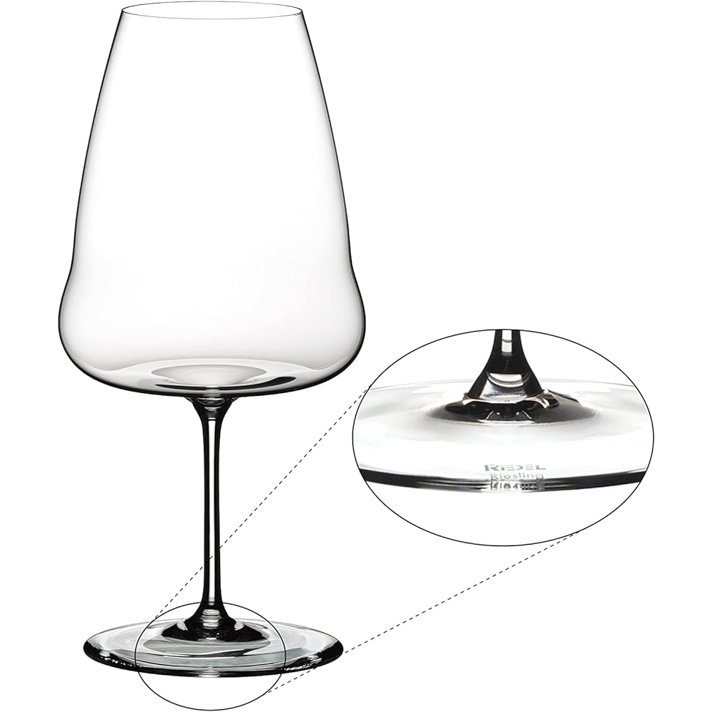 Riedel [Genuine] Crystal White Wine Glass - Wine Wings Riesling 1017ml 1234/15
