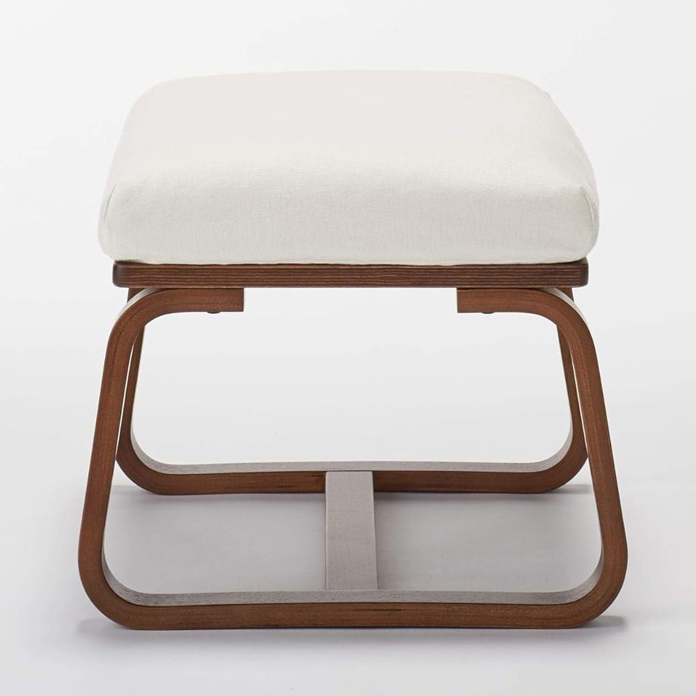 MUJI Bench 2 that can be used in the living room or dining room Walnut wood Width 56 x Depth 46 x Height 40.5 cm 82598551