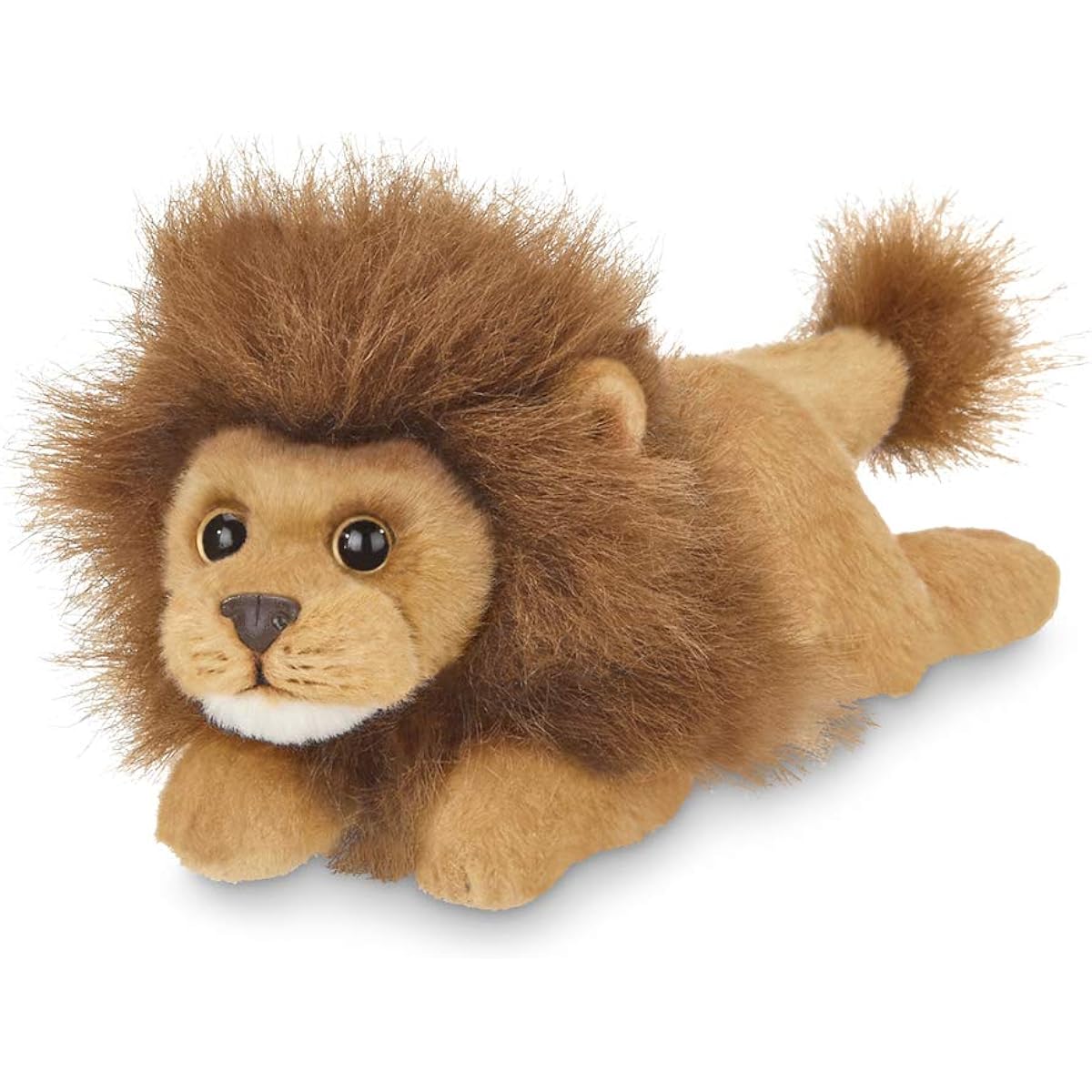 Bearington Lil' Prince Small Plush Lion, 9 inch