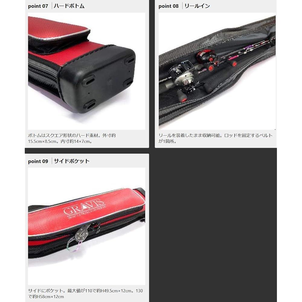 PROX Gravis Slim Rod Case (Reel In)