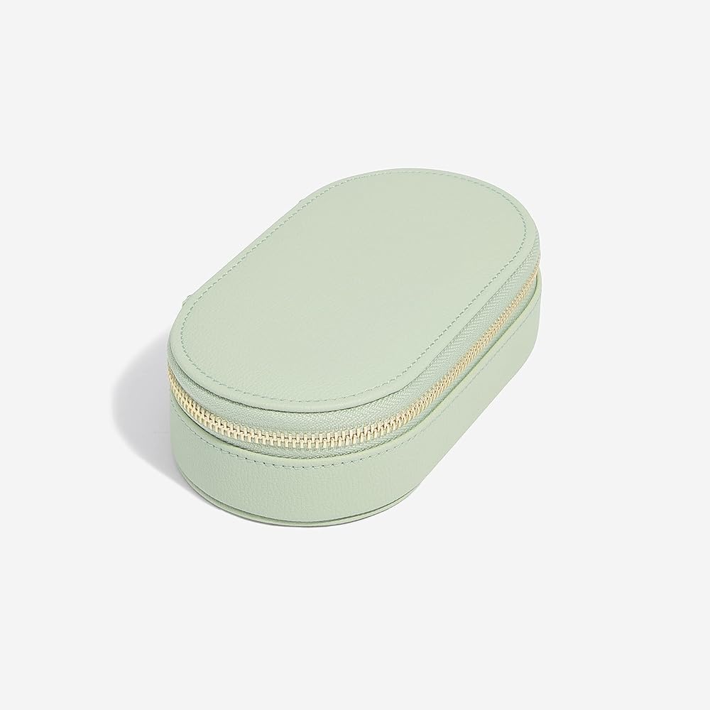STACKERS LONDON Travel Jewelry Box Oval Sage Green/Stackers SAGE GREEN Travel Box Oval (Sage Green)