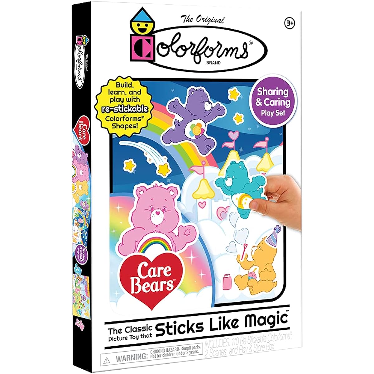 Colorforms Care Bears Sharing & Caring Play Set