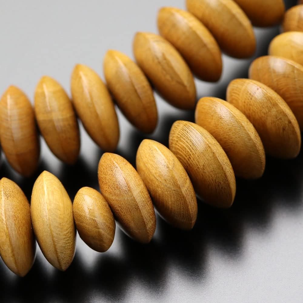 Nenju dot com Tendai sect prayer beads for men, 9 dimensions, Sebai, Sanskrit tenbo [Regular prayer beads, Kyoto prayer beads, 108 beads, Kyoto, domestic product, natural wood, 9 dimensions, for funerals, funerals, memorial services, memorial services, m