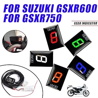 Digital Meter Display For Suzuki GSX-R600 GSX-R750 GSX-R 600 GSXR 750 GSXR600 2019 Motorcycle Accessories Gear Indicator ECU Speed Gear Display Meter Indicator Meter Display