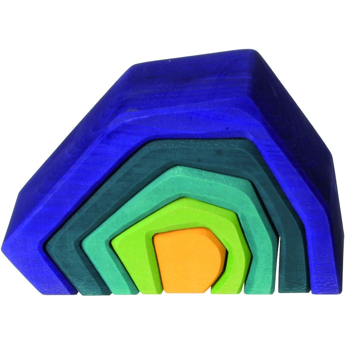 GRIMM'S Toy Educational Toy Building Blocks Interior Figure Play Earth Small SH10740