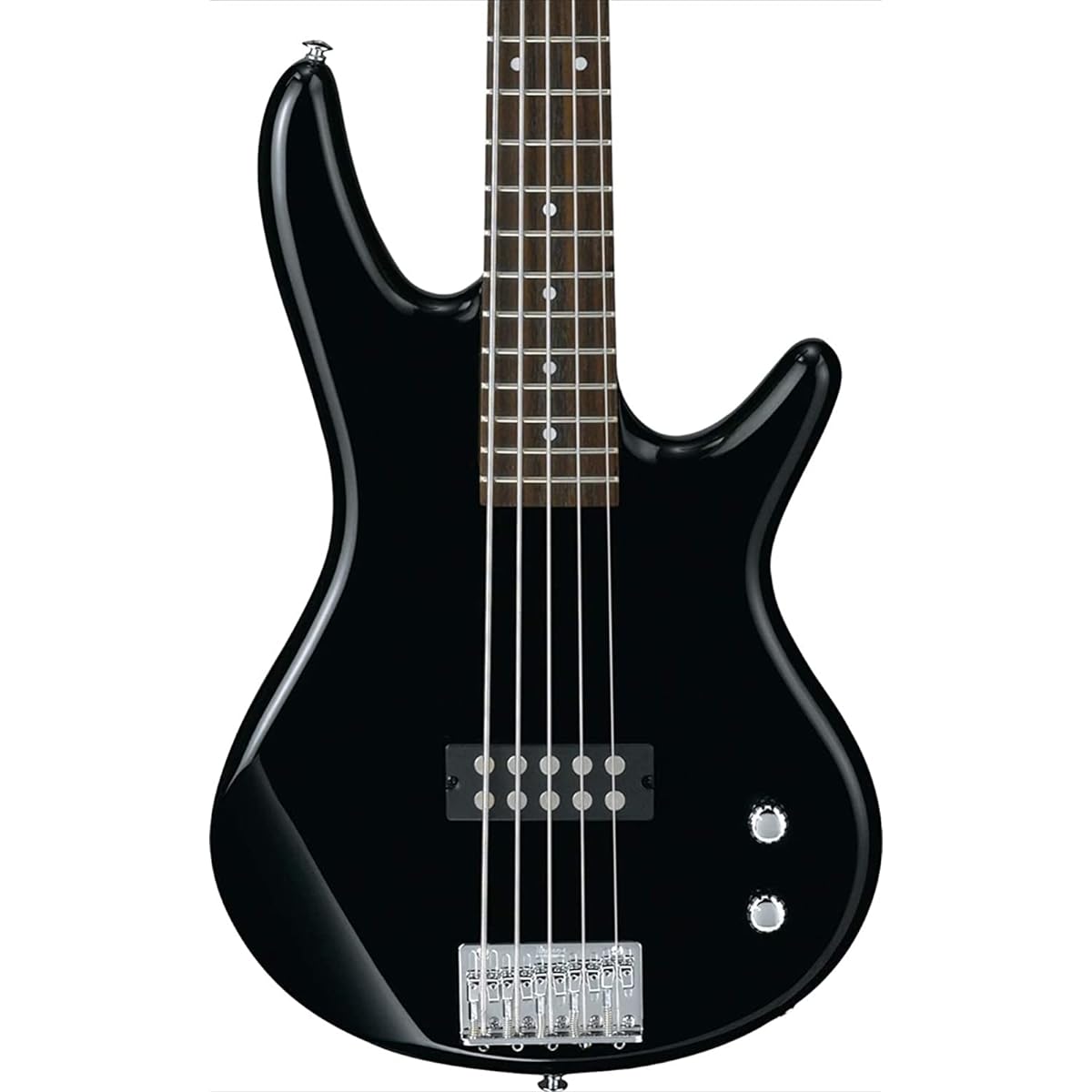 GIO Ibanez 5-string electric bass for beginners (black) GSR105EX-BK