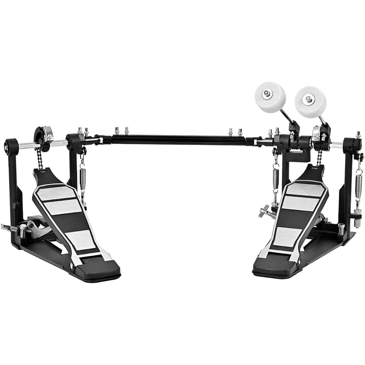 Tipatyard Double Bass Drum Pedal Double Kick Drum Pedal for Drum Set Kit and Electronic Drum | Single Chain