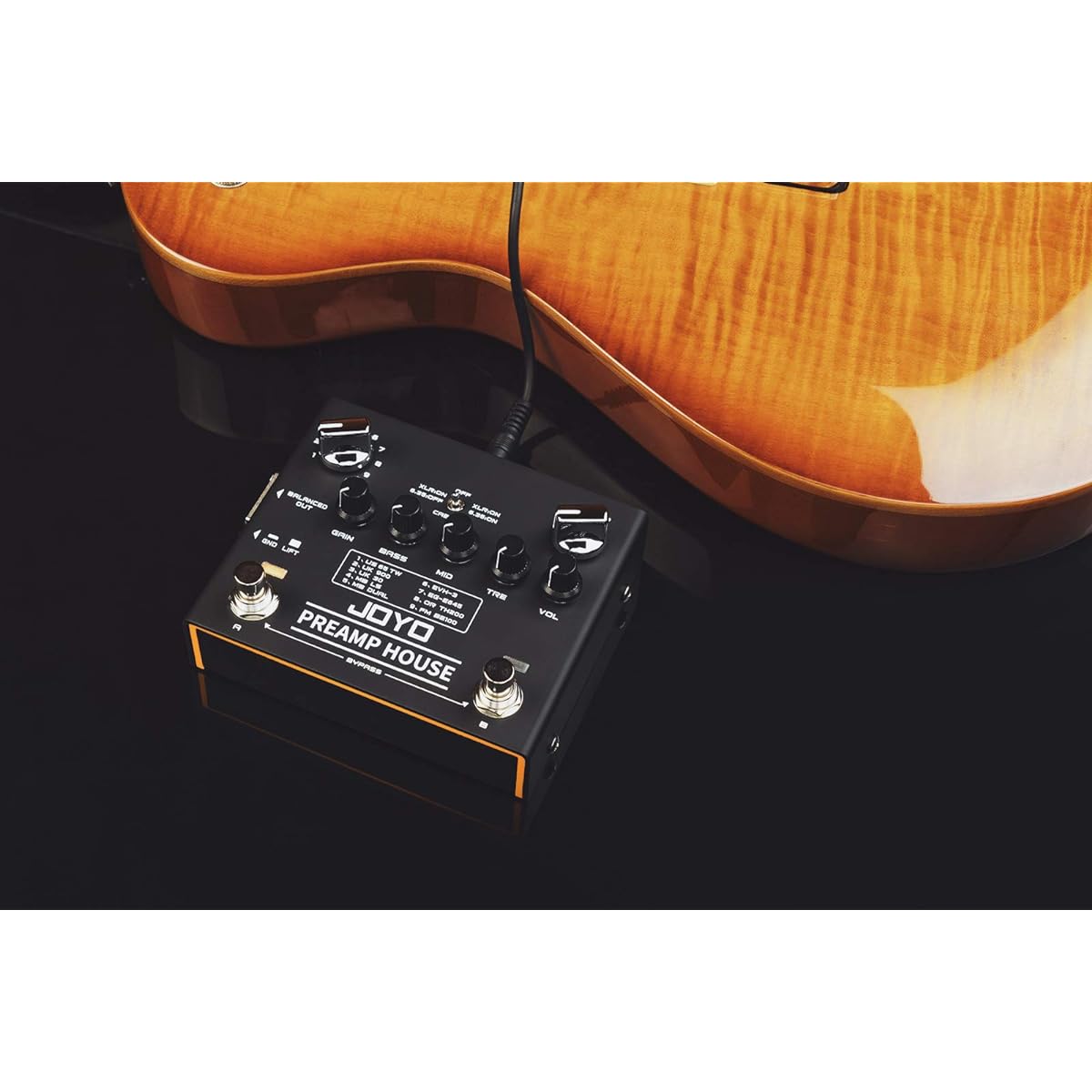 [Domestic regular product] JOYO Joyo effector R-15 PREAMP HOUSE 9 types multi preamp simulator