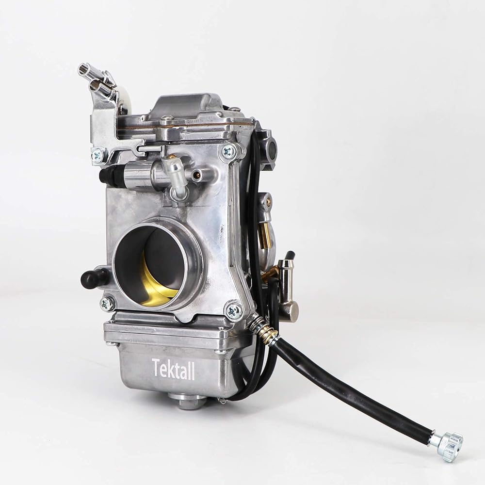 Tektall Carburetor Replacement Mikuni HSR42mm HSR TM42-6 42mm for Harley Evo Evolution Twin Cam Motorcycle with Choke Cable