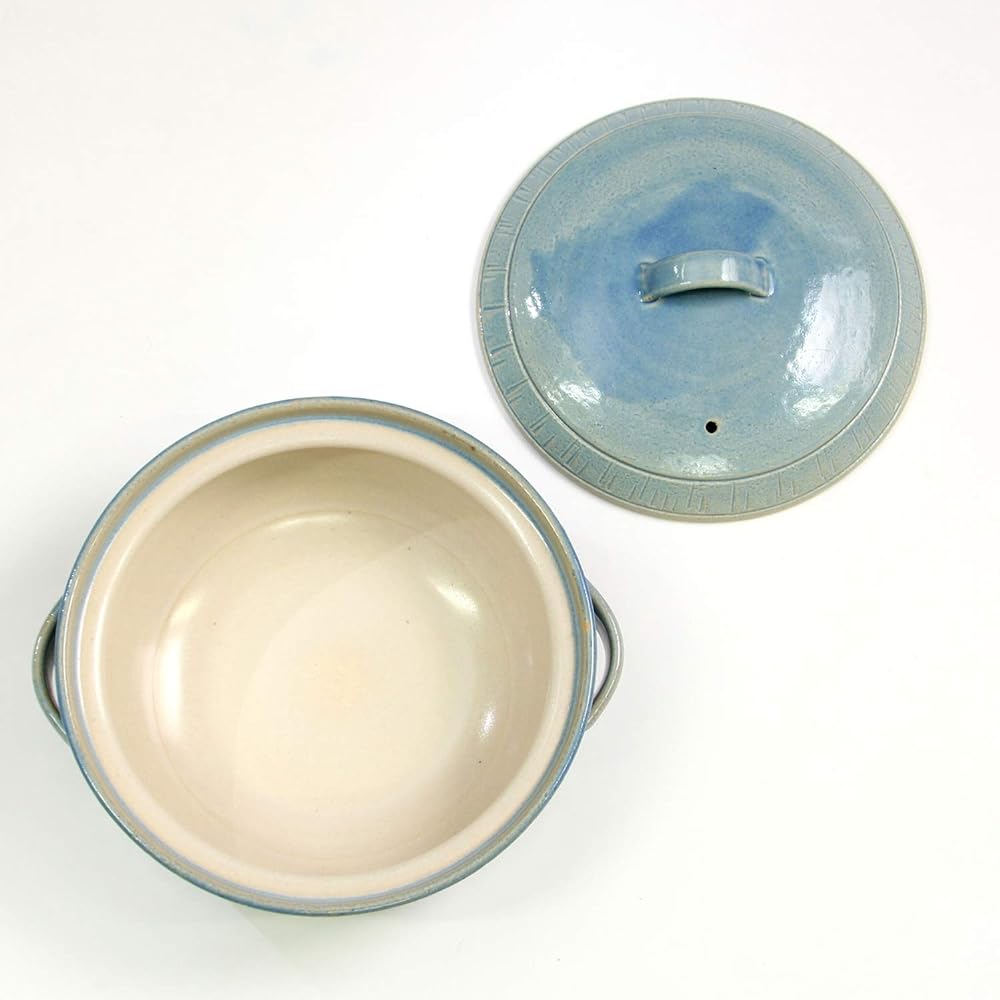 Maruyoshitouki Earthen Pot Blue No. 9 REIWA M1433