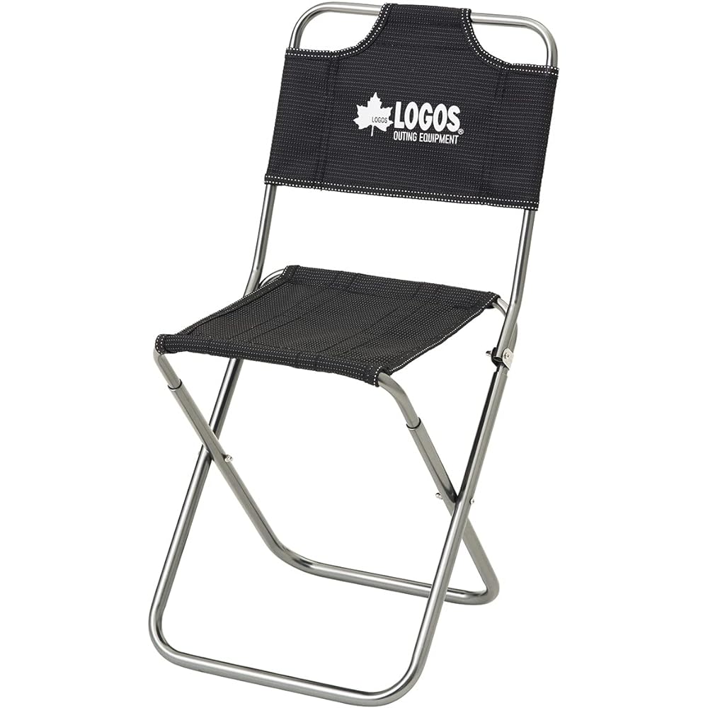 LOGOS 7075 Trek Chair (with back) Duralumin Load Capacity 120kg Outdoor Folding Camping Chair