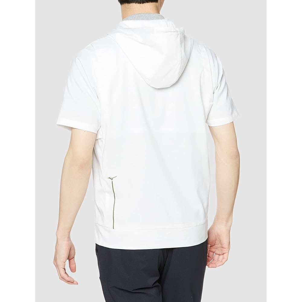 [Mizuno] Golf Wear Water Repellent Stretch Short Sleeve Hooded Blouson Water Repellent Stretch Outerwear E2MEA001 Men's