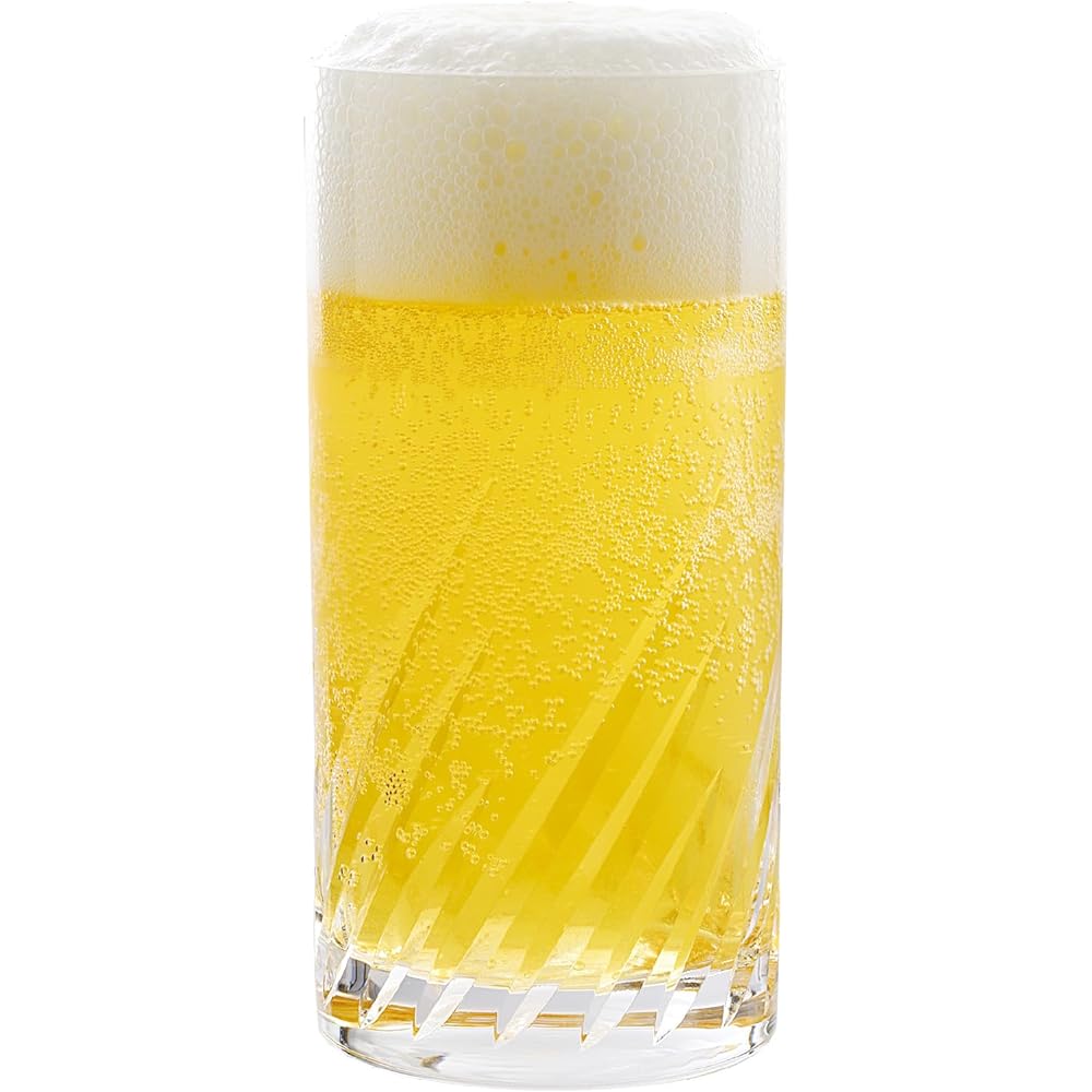 Toyo Sasaki Glass Trough Tumbler Made in Japan Dishwasher Safe Clear 360ml Set of 6 07115HS-E101