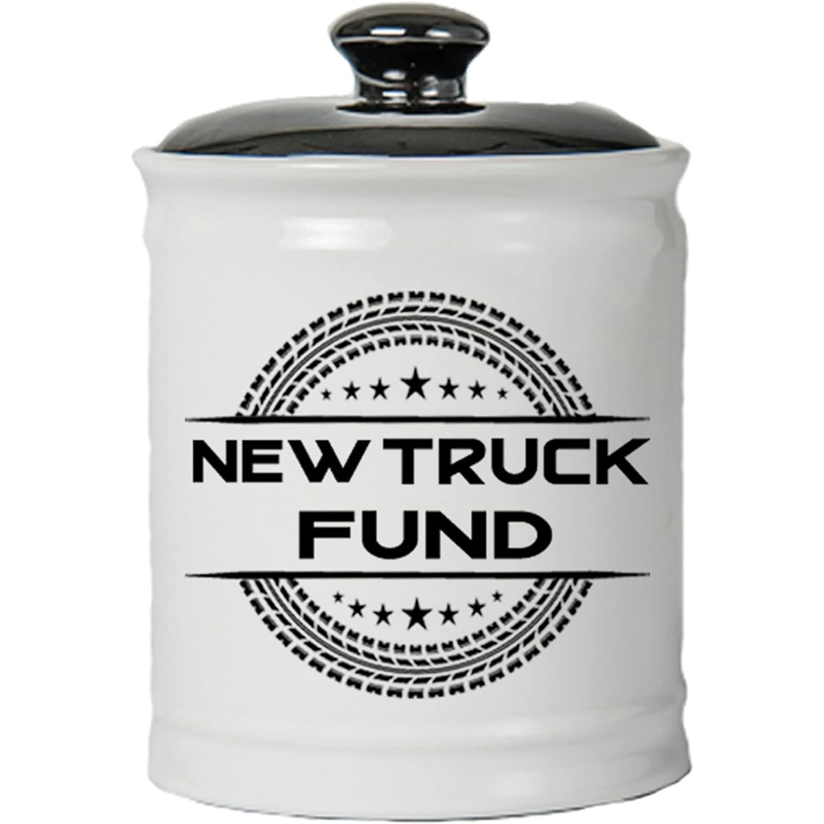 Cottage Creek Truck Fund Piggy Bank Ceramic Truck Piggy Bank Truck Gift