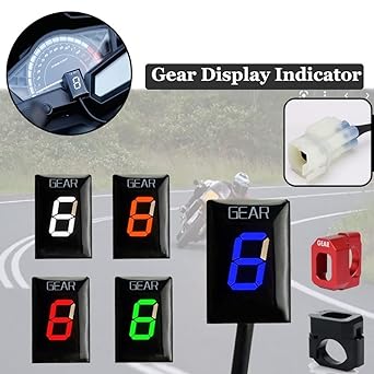 Speed Display Meter Motorcycle Gear Indicator For Honda CBR600RR CBR1000RR CBR400RR CBR600F CBR300R CB500F CB500X CMX300 CMX500 CRF250 Gear Display