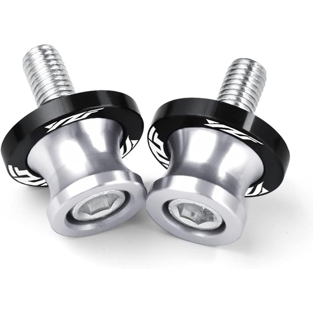 Swing Arm Spool Stand Screw Slider 6mm Motorcycle Swing Arm Spool Slider Stand Screw CNC Aluminum for Yamaha For YZFR1 1999-2018 2006 2007 2008 2009 2010 (Color : Blue)