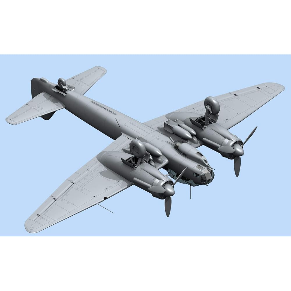 ICM 1/48 Luftwaffe Junkers Ju88A-14 Bomber Plastic Model 48234