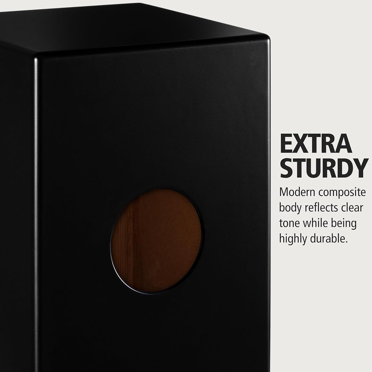 MEINL Percussion Headliner Series Snare Cajon MCAJ100BK-MA [Domestic regular product]