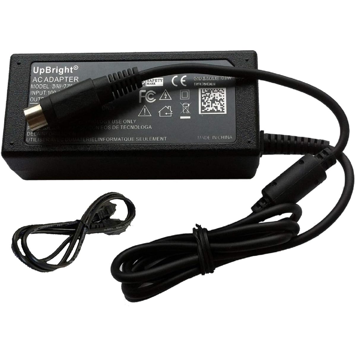 UpBright 4 Pin 54V AC/DC Adapter FSP Group FSP090-DMBC1 FSP090-AWBN2 FSP090DMBC1 9NA0903507 9NA0903503 9NA0903501 54VDC 1.66A 1.67A 90W Compatible with DC5 4V 1666. 0mA 1670mA 54.0V Power Charger
