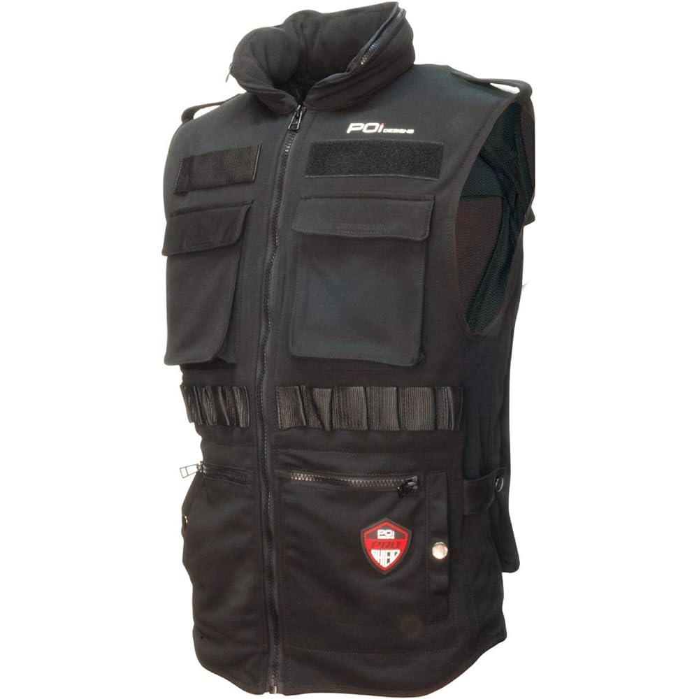 [POi Design] POi Tactical Guard Vest CE BK L Black BPJ-04P-BK/L