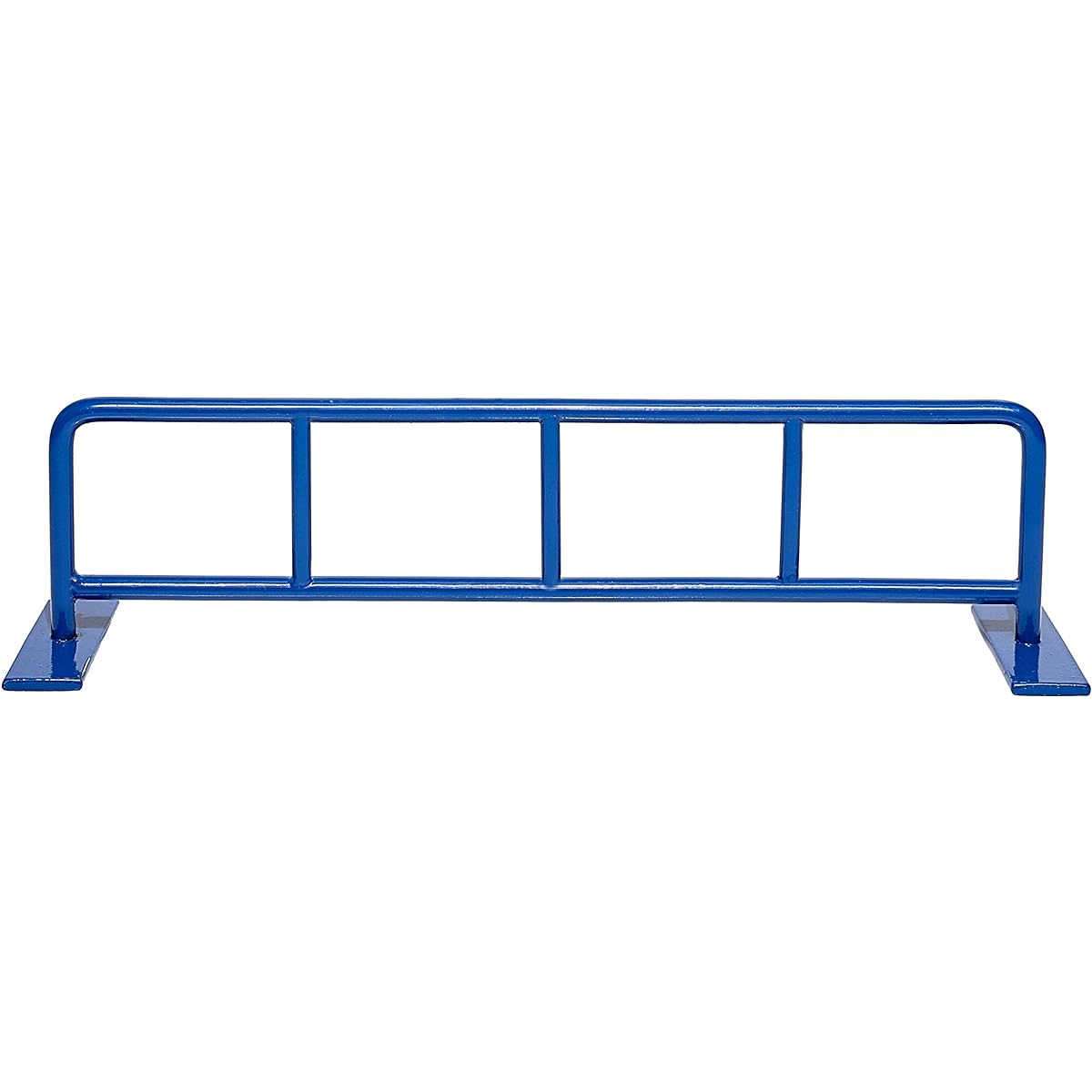 FLVFF Fingerboard Rail Bike Rack Metal Solid Steel Grind Rail for Ramps and Skateparks (BR) (Blue)