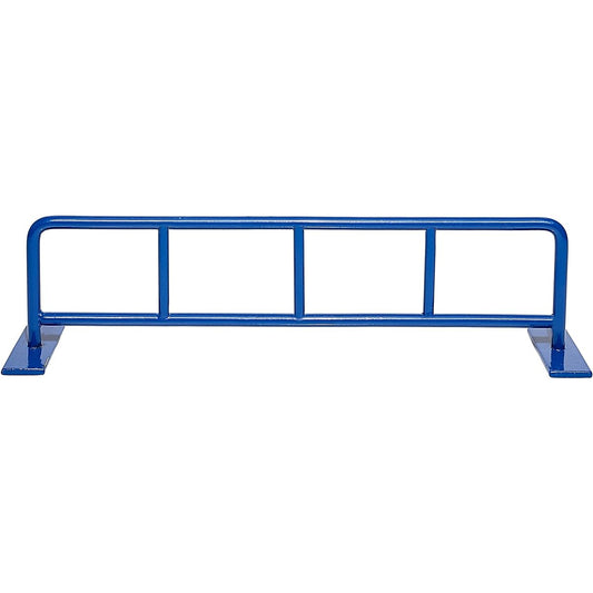 FLVFF Fingerboard Rail Bike Rack Metal Solid Steel Grind Rail for Ramps and Skateparks (BR) (Blue)