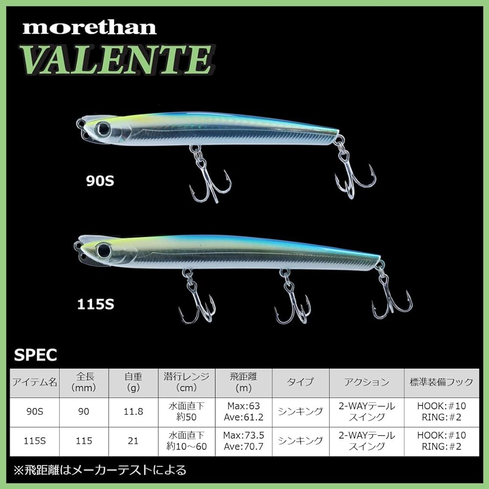 DAIWA More Than Valente 115S