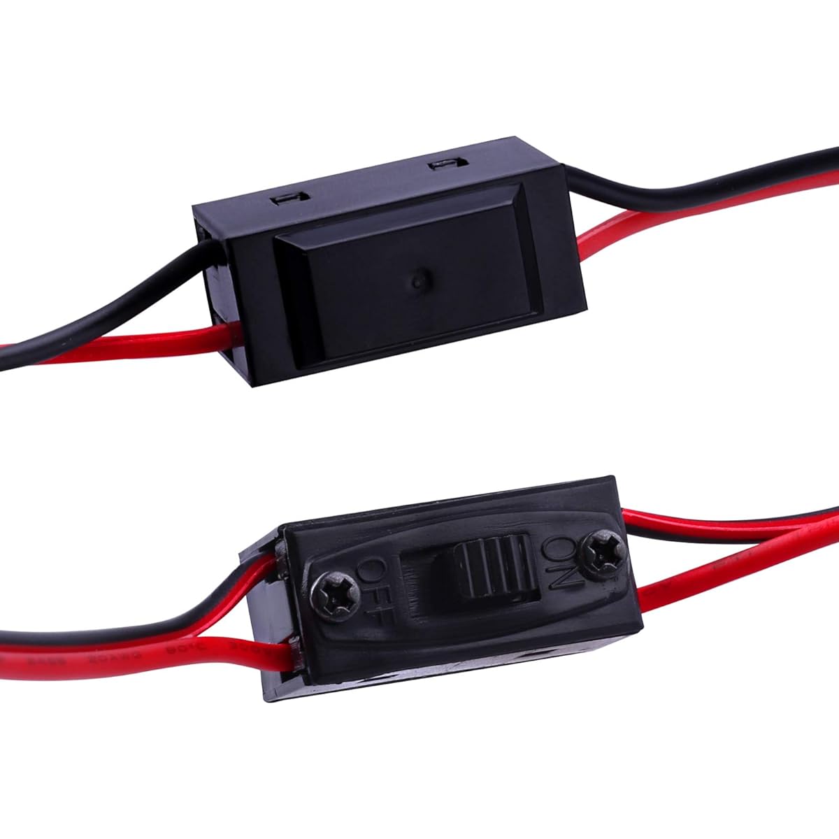 HobbyPark On Off Switch with Leads for RC Car Truck Quadcopter Drone Helicopter Plane Boat Robot Model DIY Hobby Projects (3 Pack)