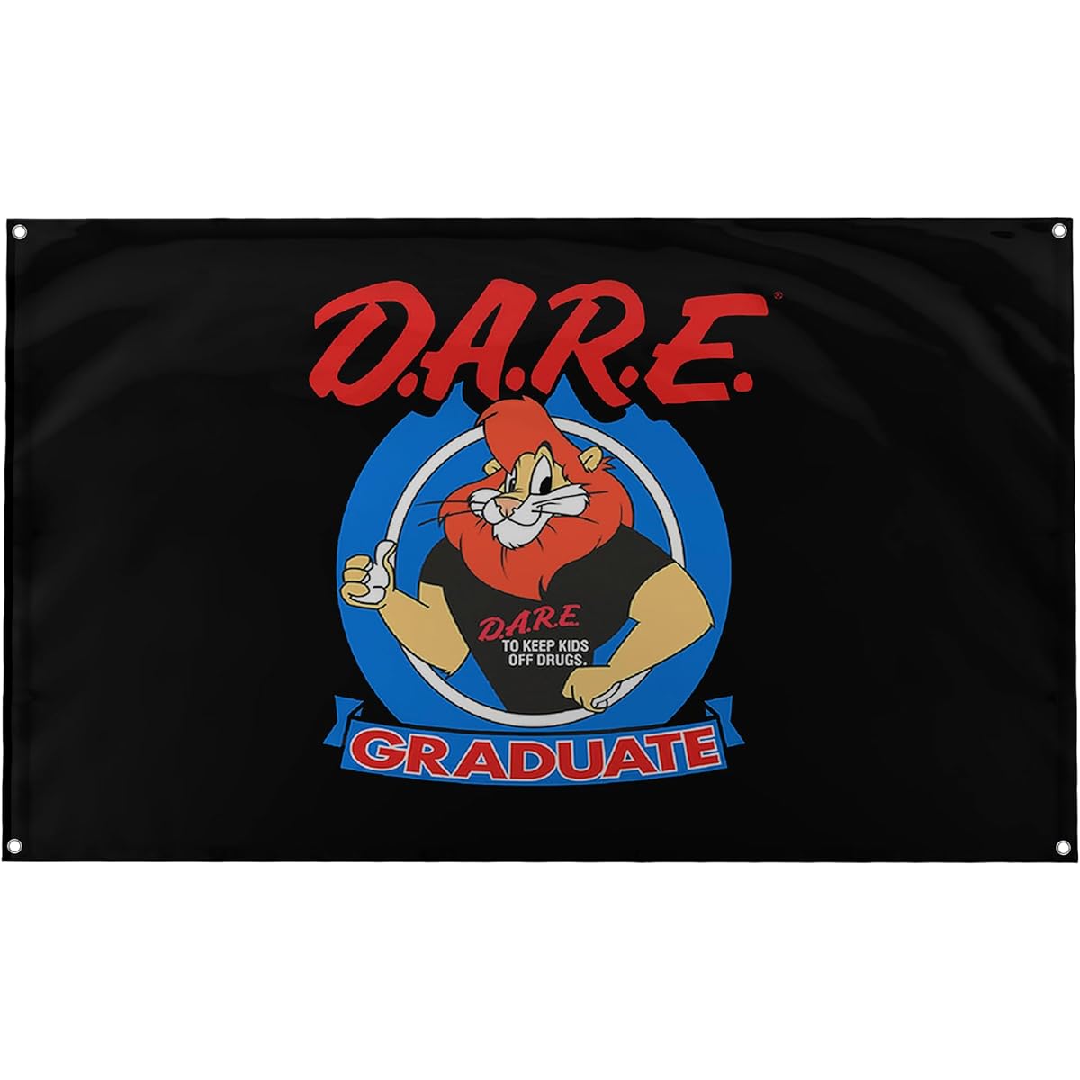 Banger - Dare Graduation Flag Banner College Dorm Flat