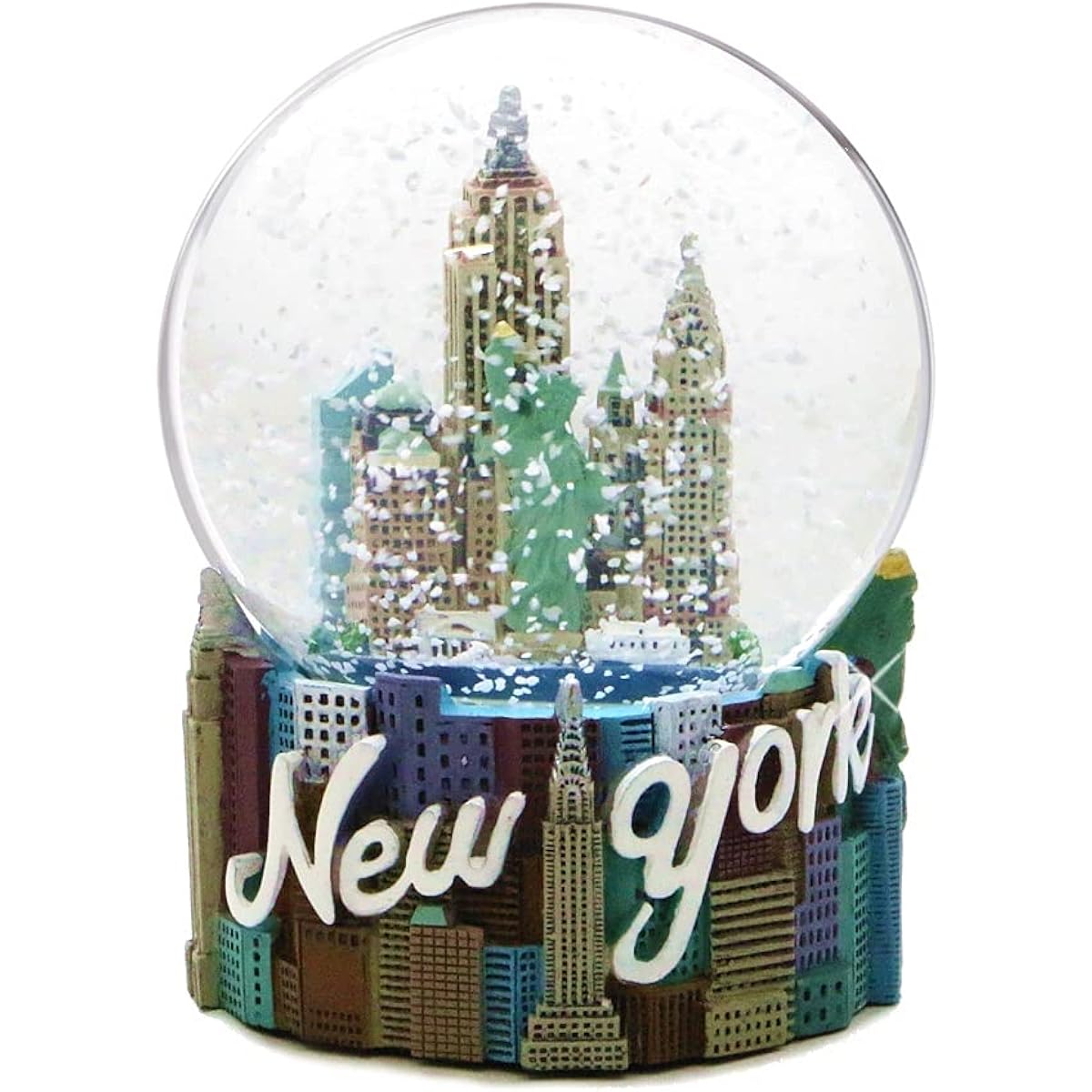 New York City Snow Globe (8.9cm), from Skyline NYC Snow Globes Collection