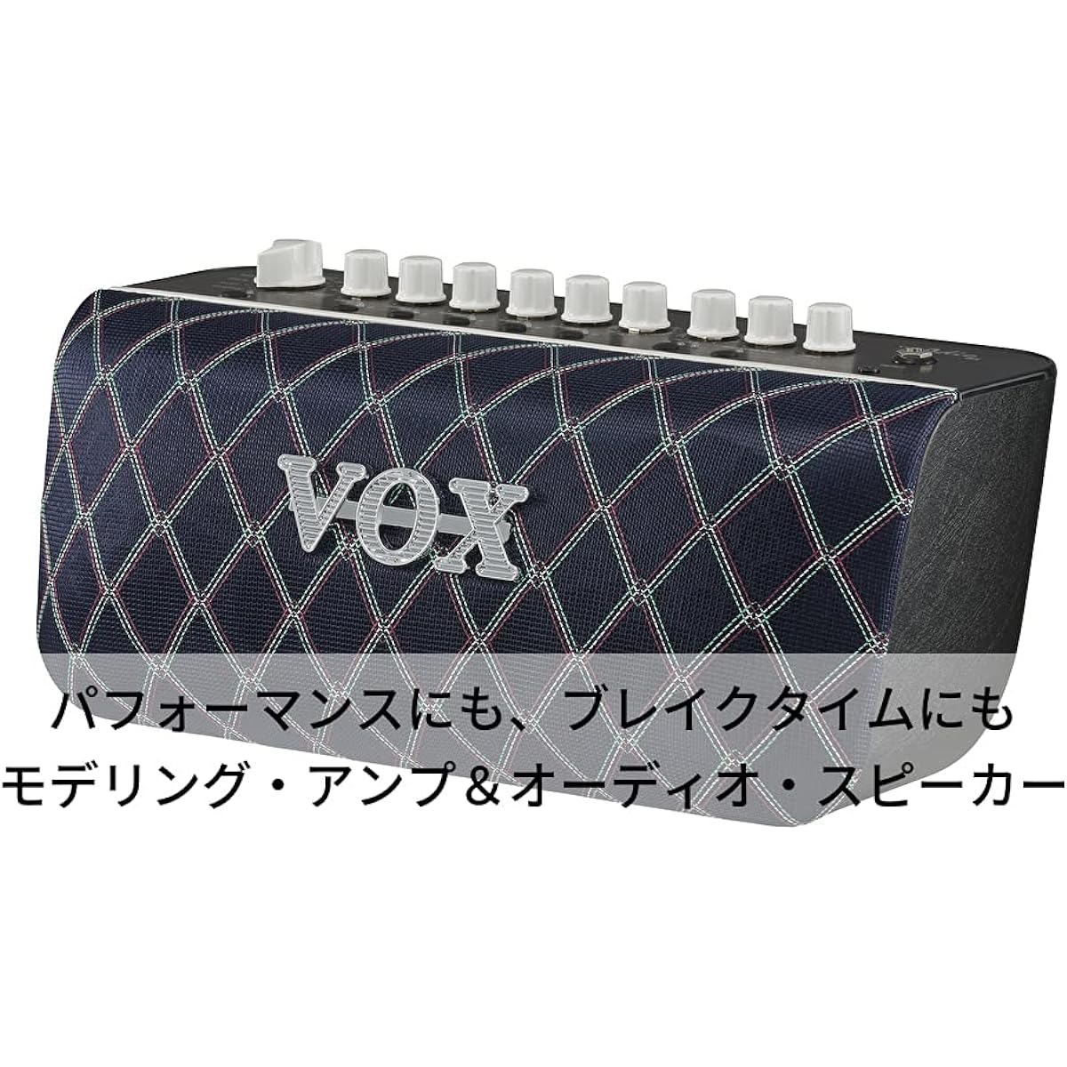 VOX Bass Modeling Amplifier Audio Speaker Adio Air BS Ideal for home practice, studio, living room, cafe live, Bluetooth compatible, lightweight design, battery powered, 50W