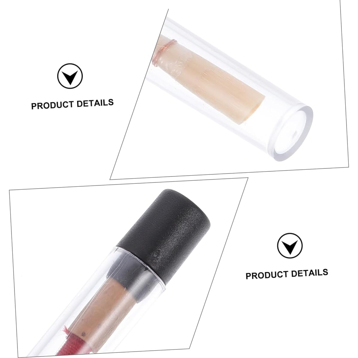 VICASKY 15pcs Oboe Reeds Wood Oboe Guard Clarinet Oboe Staples B Flat Clarinet Reeds Flagmer Oboe Cork Bin Organizer Oboe Reeds