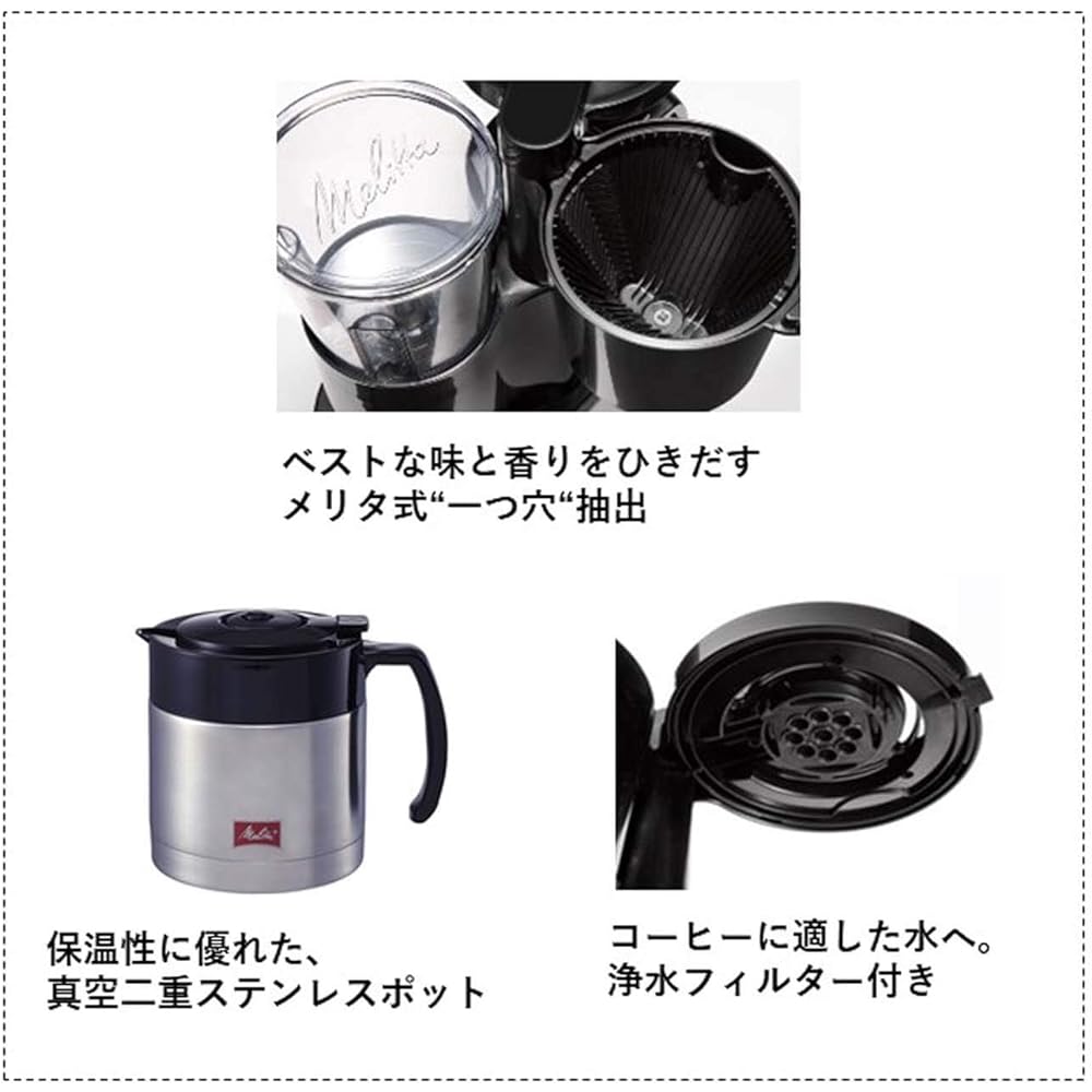 Melitta ALLFI [2-5 cups with water filter] White SKT523W