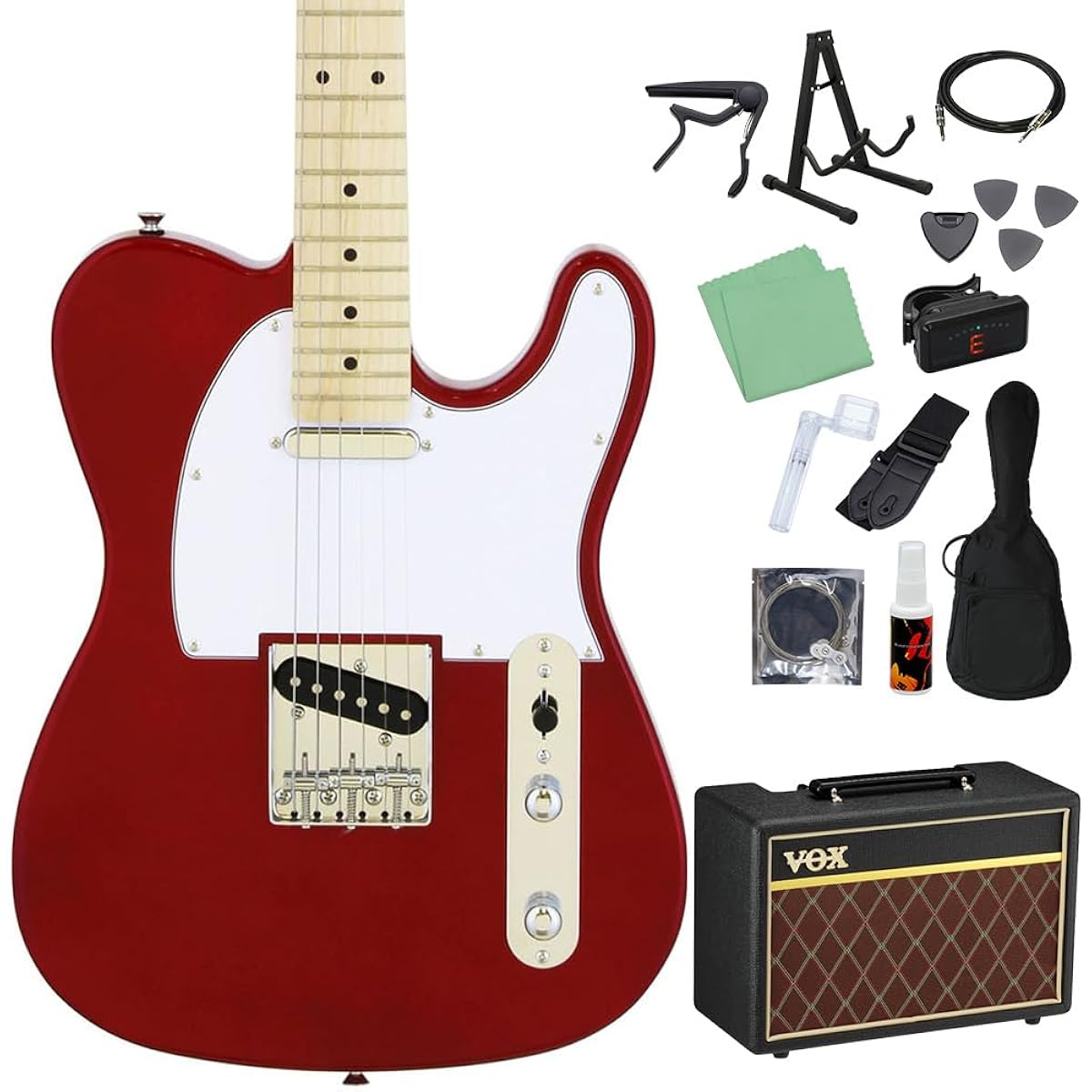 LEGEND LTE-Z M CA Electric Guitar Beginner 14-piece Set [With VOX Amplifier] Legend