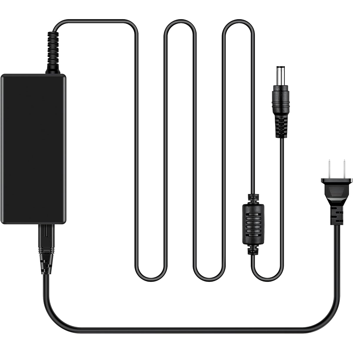 FITE ON 12V AC Adapter Replacement Sceptre Monitor 32" 30" 27" 24" 22" 20" 19" 15" E248W-19203R E22 E248W E248W E225W E205W E205W E205W 75W Screen LED -it & Supersonic Monitor Power Cord Charger
