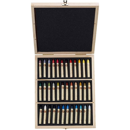 Sennelier Oil Pastel 36 Plein Air Wood Box by Sennelier