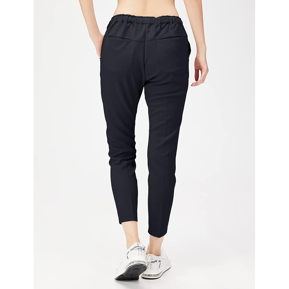 [Le Coq Sportif] Long Pants (Single Item), Quarter Length, Training, Light Absorption Heat Generation, Water Repellent, Stretch, Stable Shape, Women's