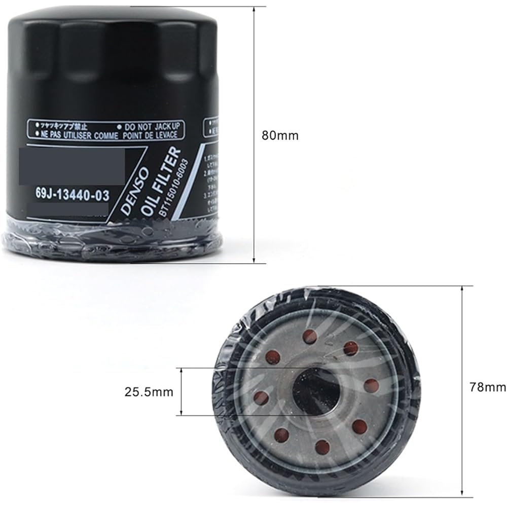4pcs/lot 69J-13440-03 Oil Filter Compatible 1800 1.8TFX FZR FZS FX-SVHO GP1800R FSH 250 AR240 275 All 1.8L 69J-13440-00