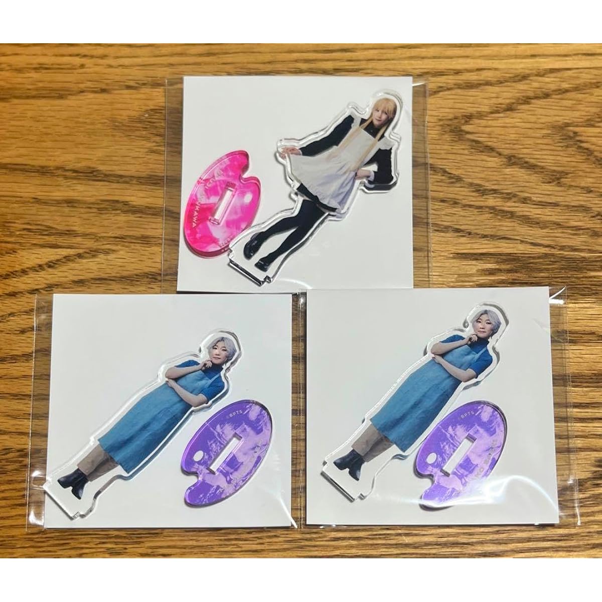 Stage Period the ste Acrylic stand Ryuji Ayukawa Masako Saeki