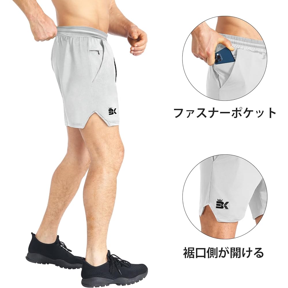 Training Shorts Men's Sports Gym Shorts Shorts [Lightweight/Stretch] Training Wear Muscle Training Pants Running Wear