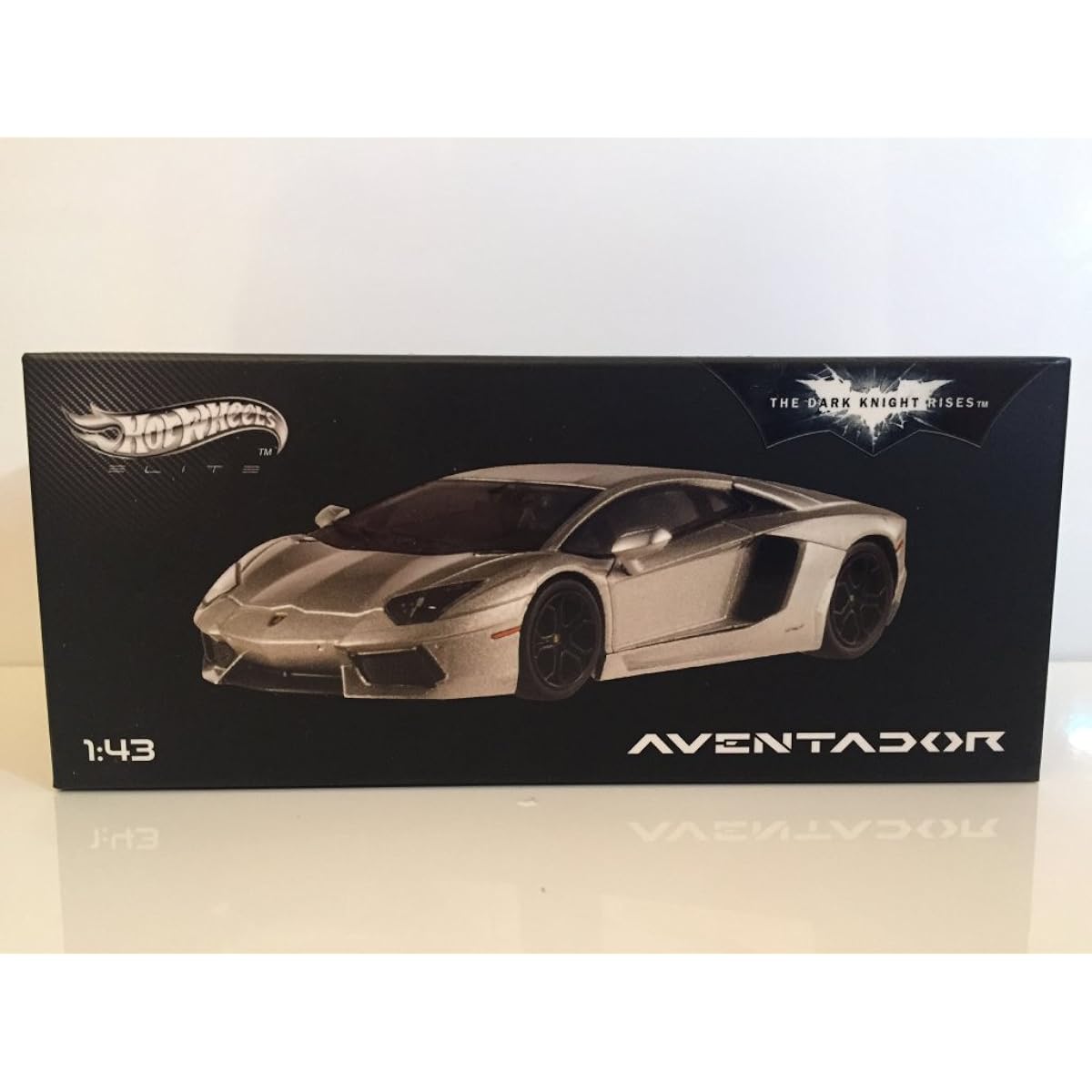 MATTEL 1/43 Lamborghini Aventador LP700-4 Gray Finished Product