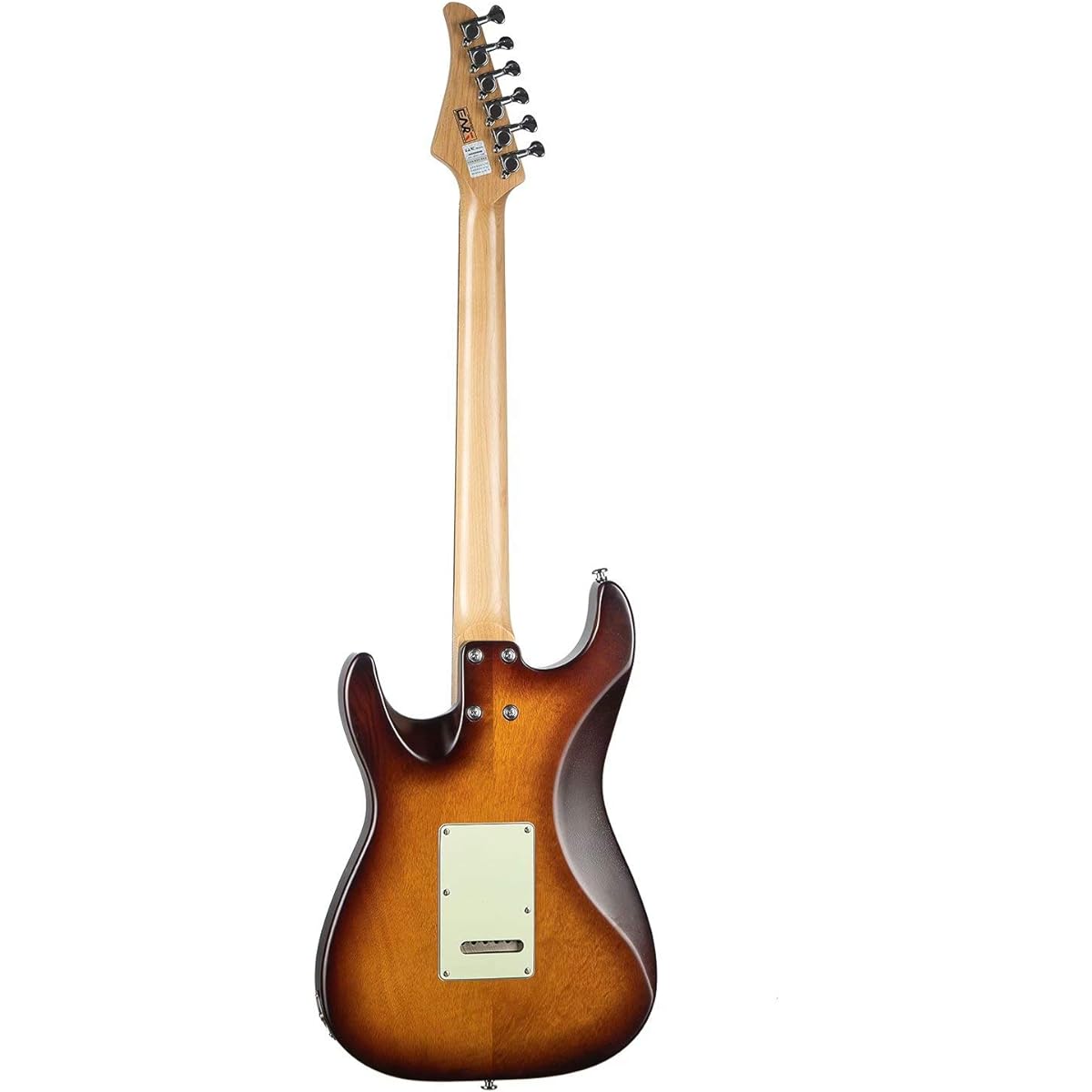 EART Electric Guitar SSS Single Coil Pickups,6 String Solid-Body,Right Handed-Rosewood Fingerboard-Sunburst