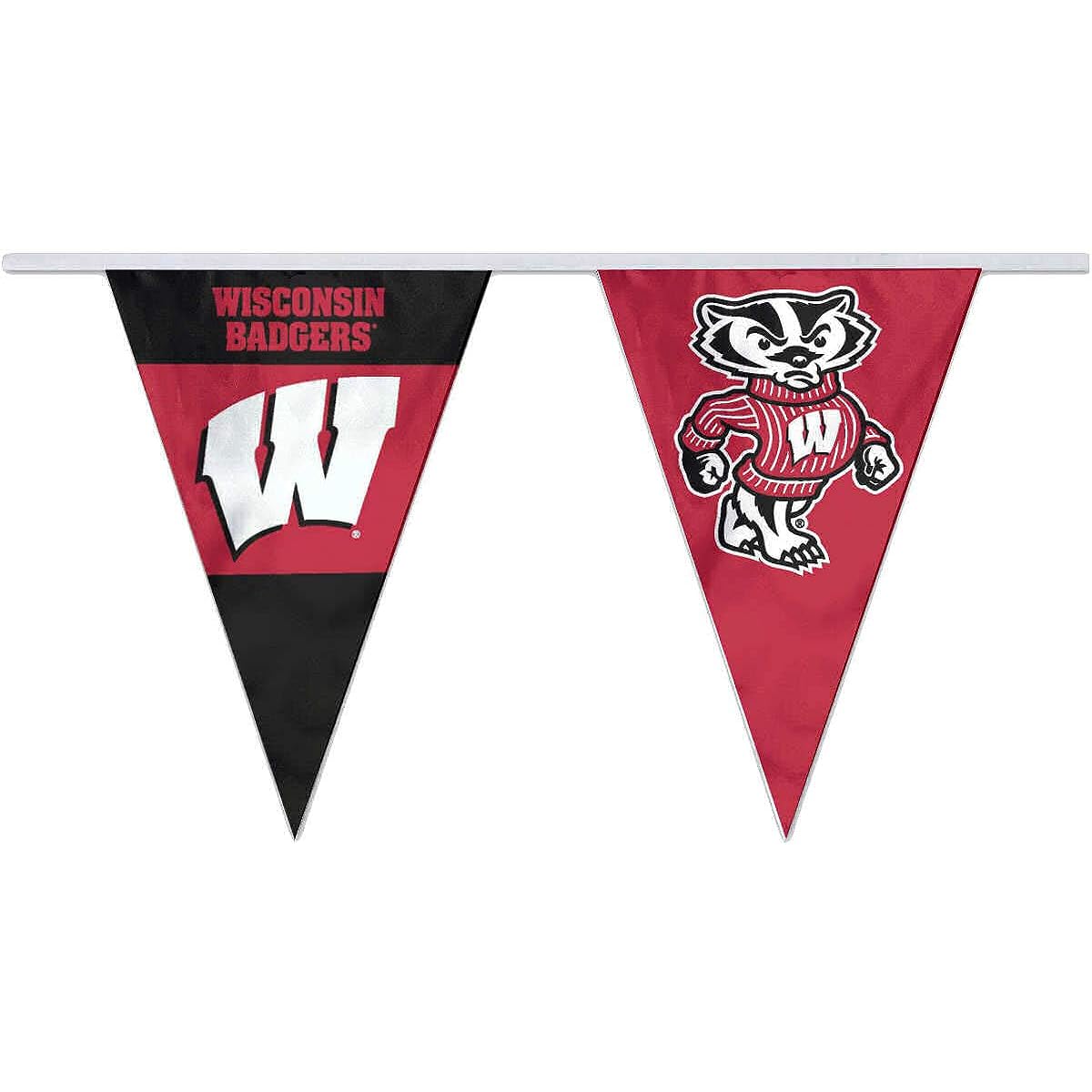 Wisconsin Badgers Pennant String Flag