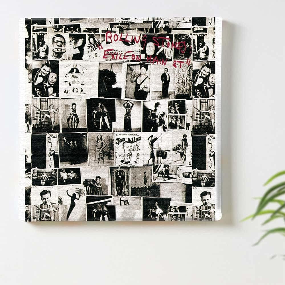 Art Deli Poster Rolling Stones Fabric Panel | Father's Day Gift unv-0023-L L size