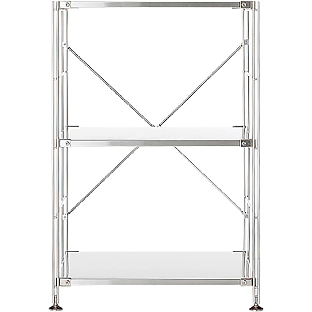 MUJI Stainless Steel Unit Shelf/Stainless Steel Shelf Set Small Width 58 x Depth 41 x Height 83cm 83267063