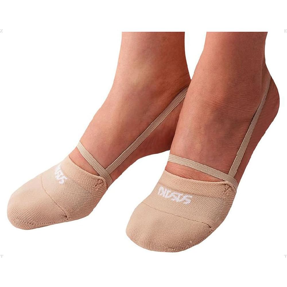 SASAKI Rhythmic Gymnastics Shoes Demi Shoes 153 S (19-22cm) Beige (BE) & Gymnastics/Rhythmic Gymnastics Women's Underwear Proskin High Leg Shorts Beige (BE) JF F-281 [Set Purchase]